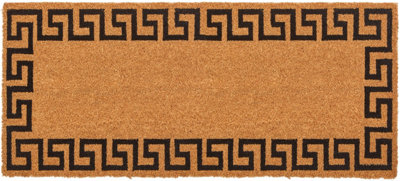 B&Q -  Filta Greek Key Coir Doormat