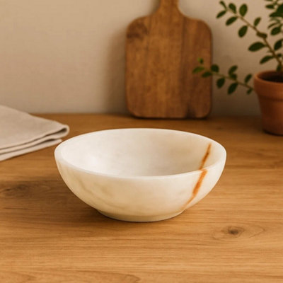 Orsina Marmore Onyx Stone Bowl from B&Q