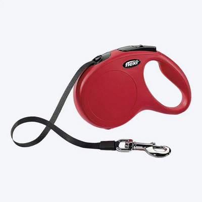 Flexi New Clic Retractable Dog Cord Red (5M) from B&Q