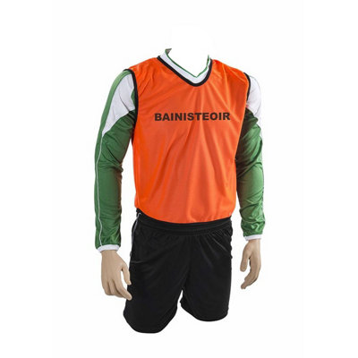 Precision Unisex Adult Bainisteoir Gaelic Officials Bib Fluorescent Orange (One Size) from B&Q