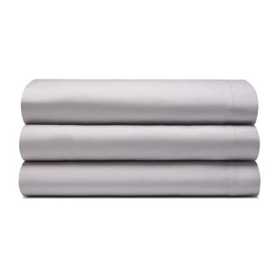 Belledorm Egyptian Cotton Blend Fitted Sheet Oyster (200Cm X 200Cm) from B&Q
