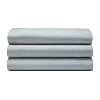 Belledorm Egyptian Cotton Blend Fitted Sheet Thyme Green (200Cm X 200Cm) from B&Q
