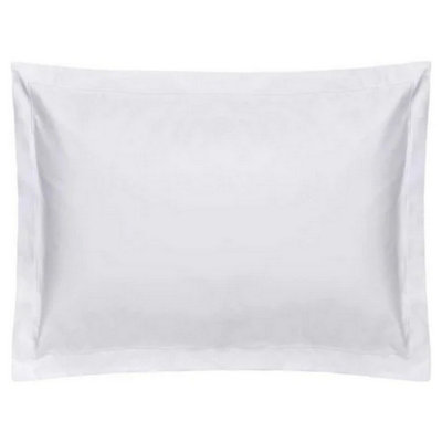 Belledorm Oxford Pillowcase White (76Cm X 51Cm) from B&Q