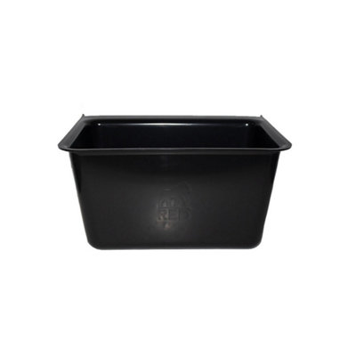 Red Gorilla Plas Feeding Bucket Black (One Size) from B&Q