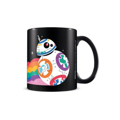 Star Wars Pride Rainbow Bb-8 Mug Black (One Size) from B&Q