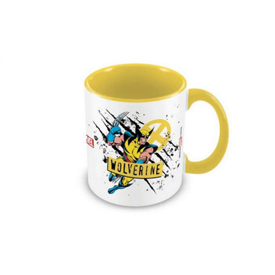  - Wolverine Strike Inner Two Tone Mug White/yellow (One Size)