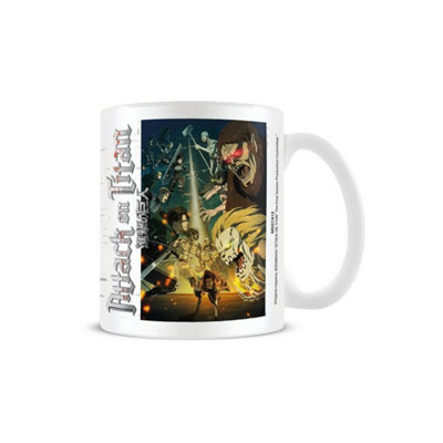 Attack On Titan Special Ops Squad Vs Titans Mug White/green/yellow (One Size)