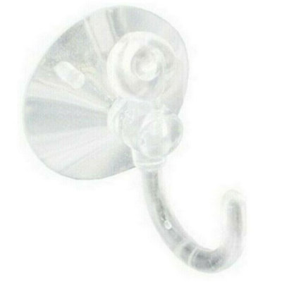 Securpak Suction Hook (Pack Of 3) Clear (35mm) from B&Q