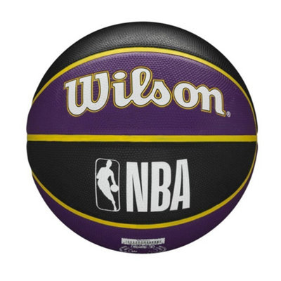  - Wilson Nba Team Tribute Basketball Purple/black (7)