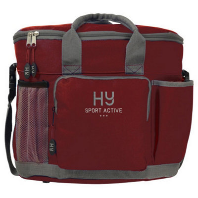 Hy Sport Active Horse Grooming Bag Vivid Merlot (One Size) from B&Q