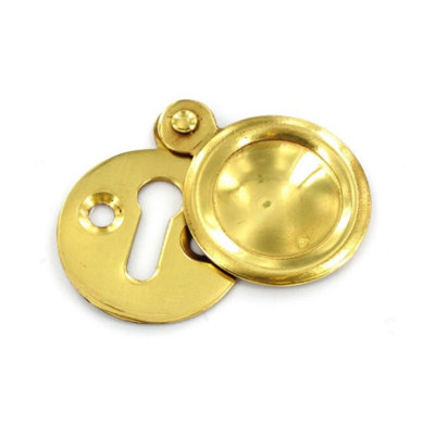 Securit Victorian Escutcheon Br (One Size) from B&Q