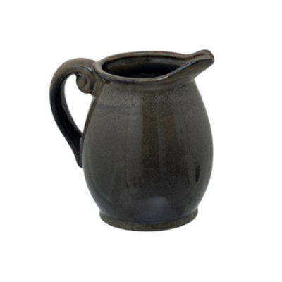 Hill Interiors Olpe Vase Olive (22Cm X 15Cm X 16Cm) from B&Q