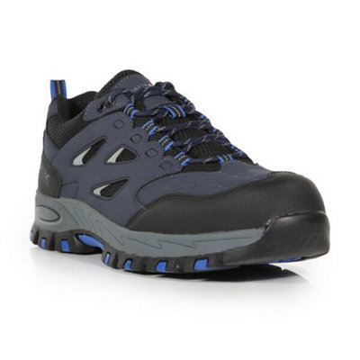 Regatta Mens Mudstone Nubuck Safety Trainers Navy/oxford Blue (12 Uk)