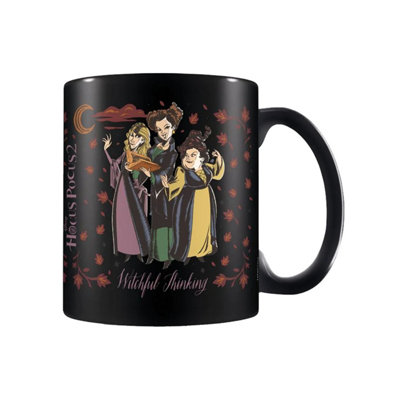 Hocus Pocus 2 Witchful Thinking Mug Black (One Size) from B&Q