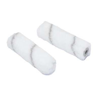 B&Q -  Seriously Good Medium Pile Paint Roller Sleeve (Pack Of 2) White (One Size)