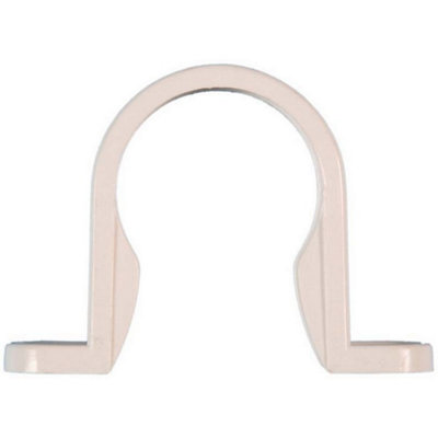 Oracstar Wf74 Pipe Clips (Pack Of 4) White (32mm) from B&Q