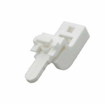 Swish Sologlyde Brackets (Pack Of 5) White (One Size) from B&Q