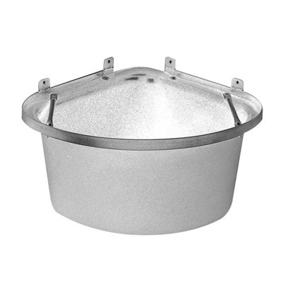 B&Q -  Horse Corner Manger White (One Size)