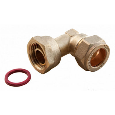 Oracstar Tap Connector Br (0.5In X 15mm) from B&Q