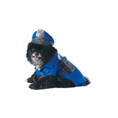 Bristol Novelty Police Dog Costume Blue (S) from B&Q