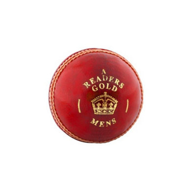  - Readers Cricket Ball Red/gold (One Size)