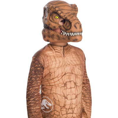 Juric World T-Rex Mask Brown/white (One Size) from B&Q