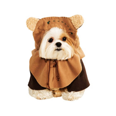 B&Q -  Ewok Small Pet Costume Brown (Xl)