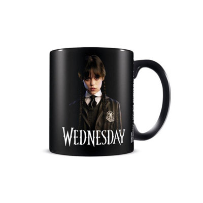 Wednesday Friendship Mug Black (12Cm X 10.5Cm X 8.7Cm) from B&Q