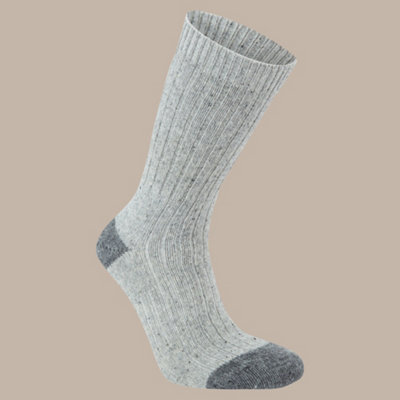 Craghoppers  Ltgry/Blkpep Torver Anti-Bacterial Walking Socks in Size 7 - 11, Sports Direct - Image 7