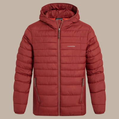 Craghoppers Men's Red Compresslite Ix Hooded Insulating Jacket Size: S - Image 4