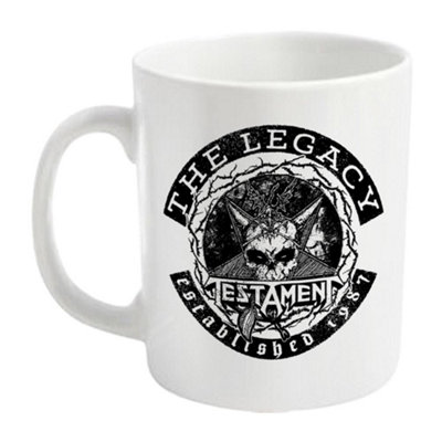 B&Q Testament The Legacy Mug (One Size) White