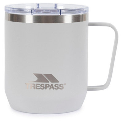 B&Q Tresp Nooper Stainless Steel Travel Mug Platinum (One ) 300Ml