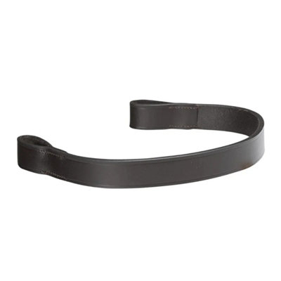 Velociti Rapida Flat Leather Horse Browband Havana (Pony) from B&Q