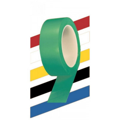 Carta Sport Floor Tape Green (One Size) from B&Q