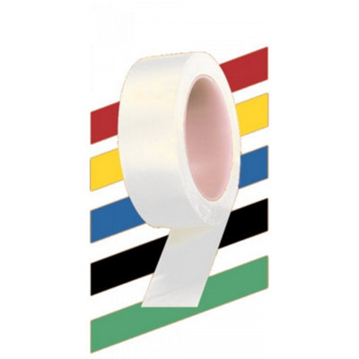 Carta Sport Floor Tape White (One Size) from B&Q