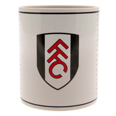 Fulham Fc Fade Mug White/black (One Size) from B&Q