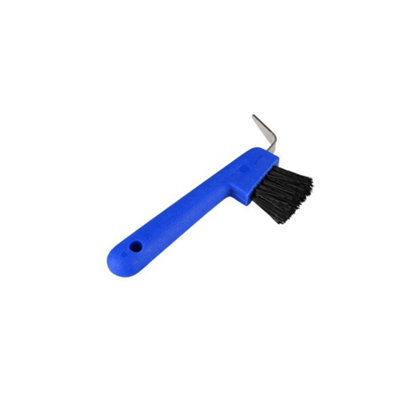 Roma Deluxe Horse Hoof Pick & Brush Blue (One Size) from B&Q