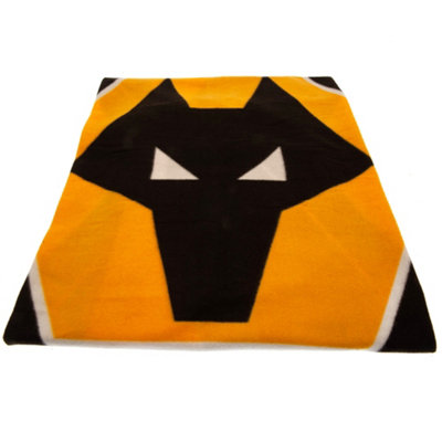 Wolverhampton Wanderers Fc Blanket - Black/Yellow/White - Image 4