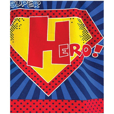 Home & Living Childrens/Kids Superhero Microfibre Hooded Towel - Image 3