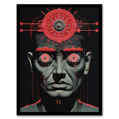 Artery8 Big Brother Is Watching You George Orwell 1984 Wall Art PrintA4 Size from B&Q
