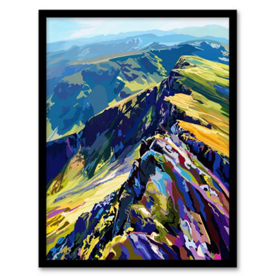 Artery8 Cairngorm Mountains Scottish Highlands Landscape Wall Art PrintA4 Size from B&Q