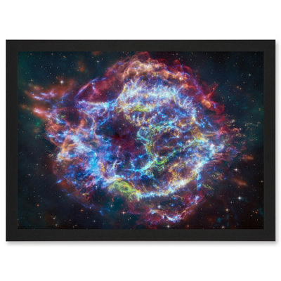 Artery8 Nasa James Webb Telescope Cassiopeia A (Cas A) Composite Wall Art PrintA4 Size from B&Q
