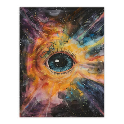 Artery8 Unframed Wall Art The Eye Of God Universe Starscape Concept12X16 Inch from B&Q