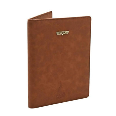 B&Q -  Top Gun Pu Leather Travel Tech Portfolio Tan