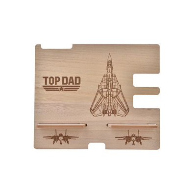 Widdop & Co Top Gun Wooden Desk Tidy - Natural - Image 3