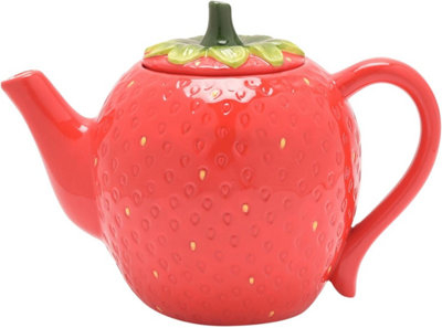 Widdop The Cottage Garden TeapotStrawberryTc176 from B&Q