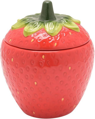 B&Q -  The Cottage Garden Sugar BowlStrawberryTc178