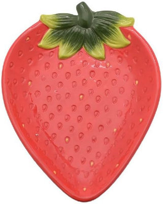 The Cottage Garden - Ceramic Strawberry Plate - 18cm - Image 3