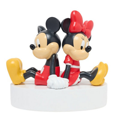 Disney - Mickey & Minnie Mouse Money Bank - Money Saving Piggy Bank | Homeware & Decor For Disney Fans Iconic Movie Scene. H: 20 x W: 20 x D: 13cm - Image 3