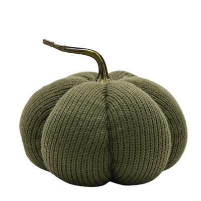 Country Living Pumpkin DoorstopGreen